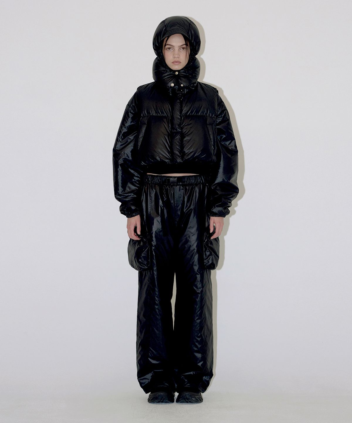 다이애그널(DIAGONAL) RDS SHORT PADDING VEST (black)