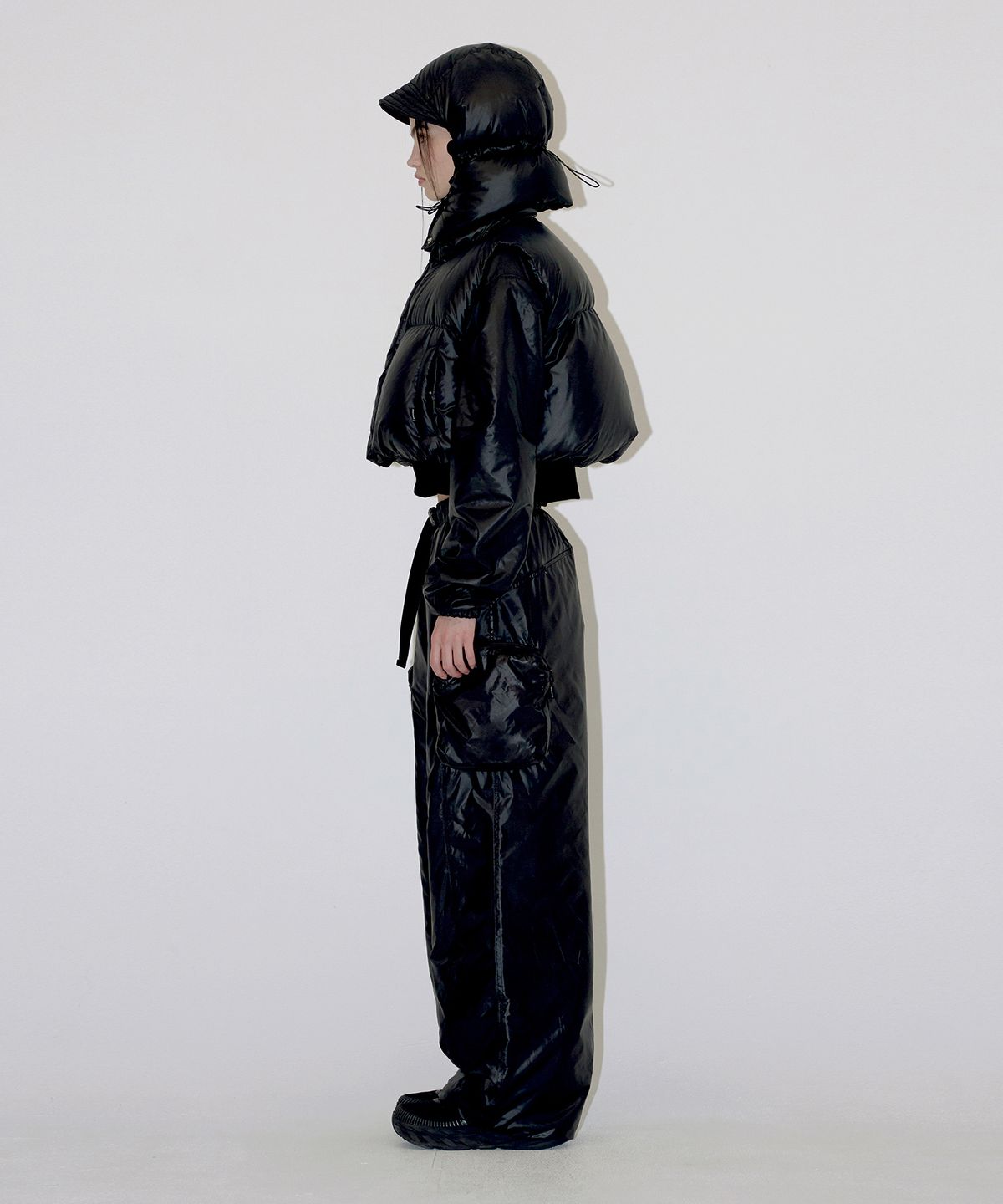 다이애그널(DIAGONAL) RDS SHORT PADDING VEST (black)