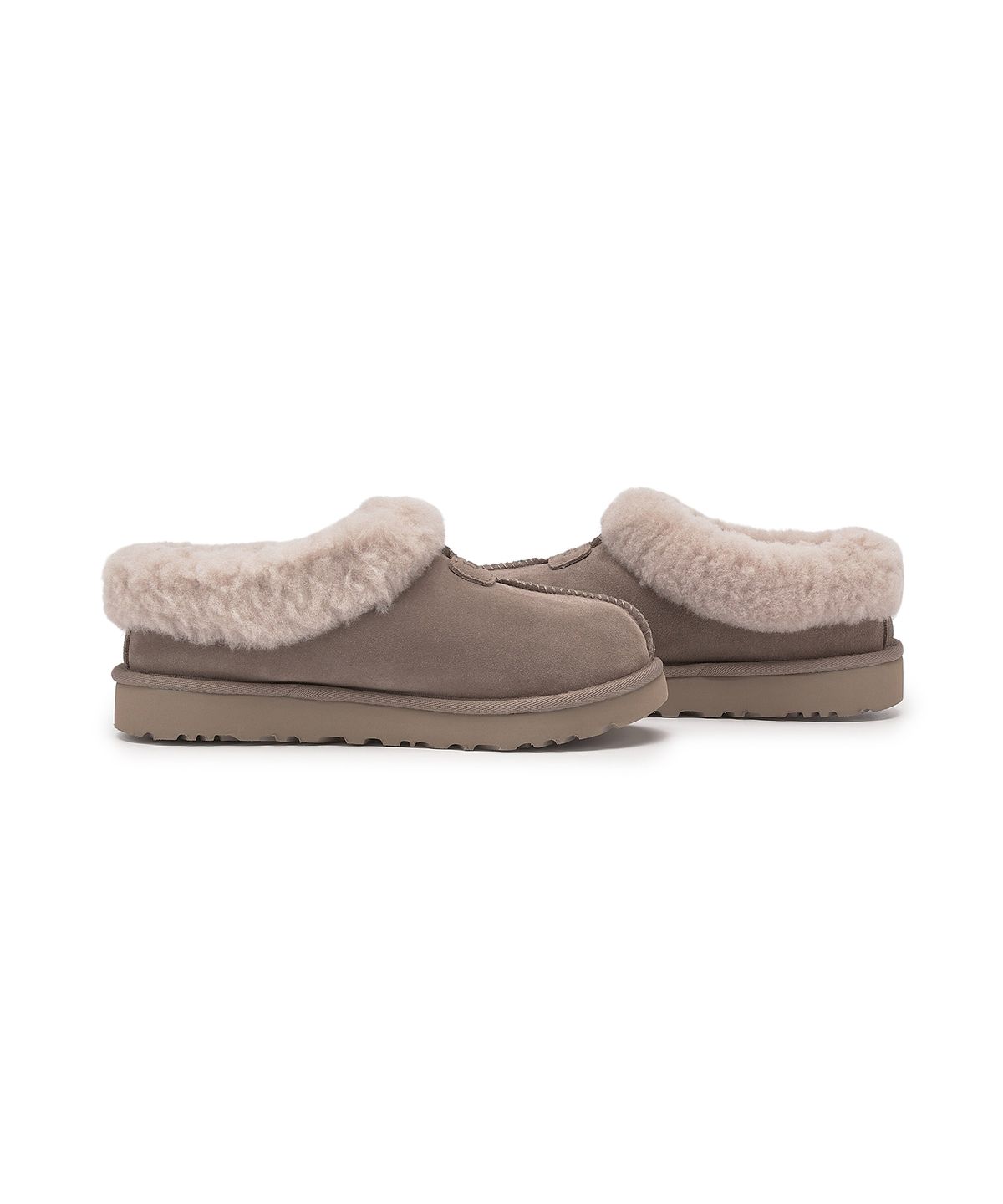 어그(UGG) 퍼 카라 스웨이드 슬립온 슈즈(타제트) W - 1134810SKP