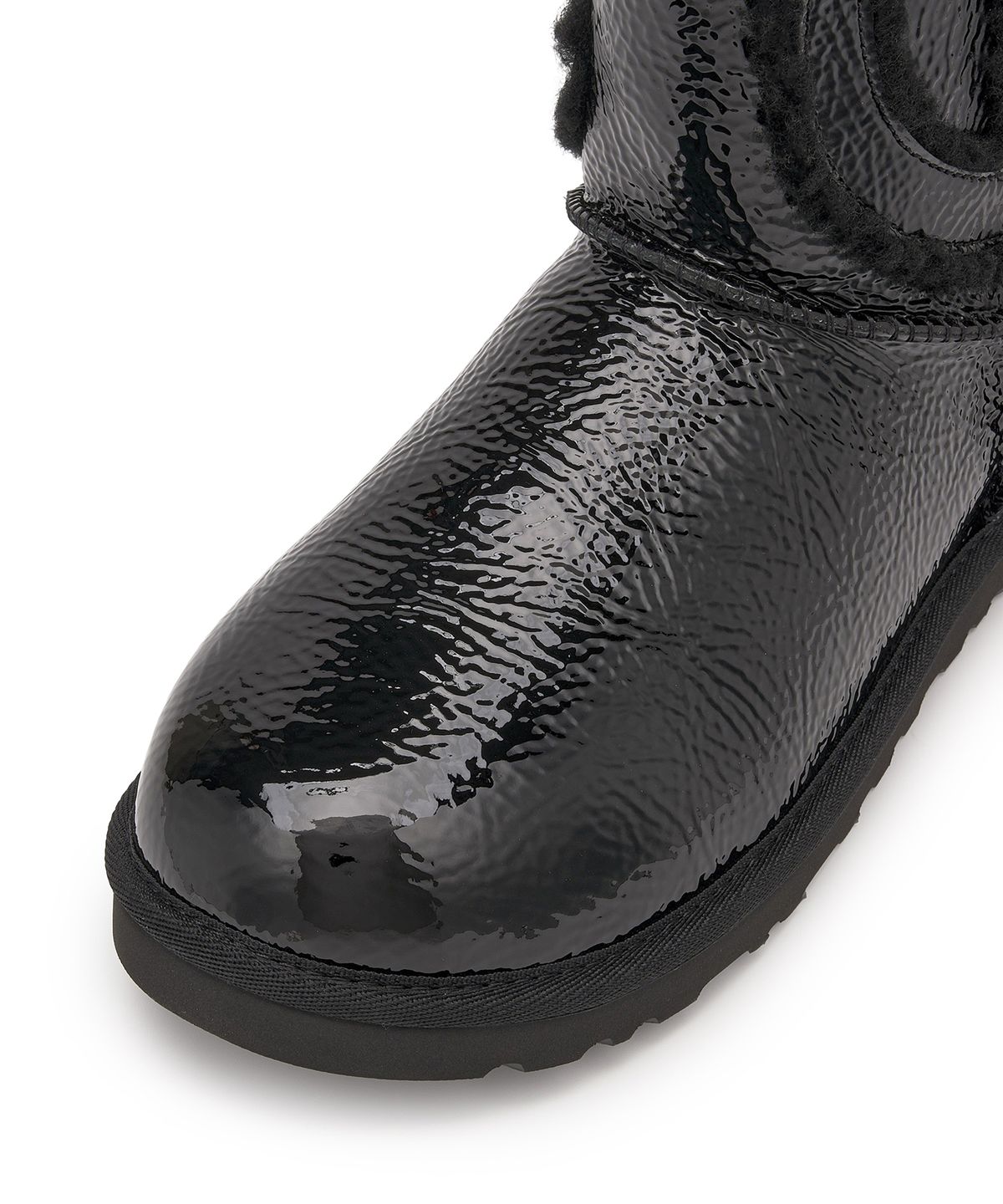 어그(UGG) [WOMEN] UGG X TELFAR 로고 미니 크링클 - 블랙 /1155790BLK