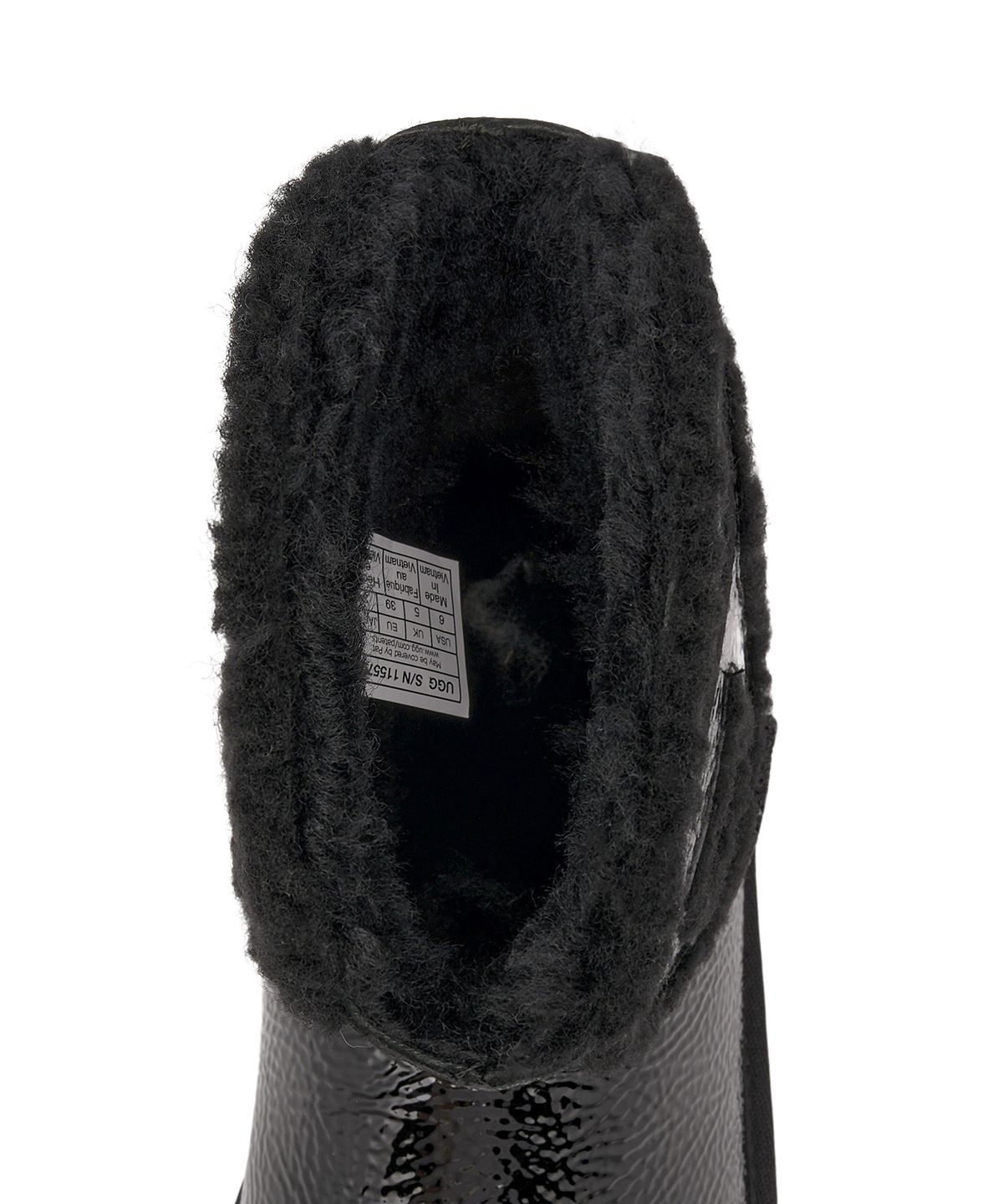 어그(UGG) [WOMEN] UGG X TELFAR 로고 미니 크링클 - 블랙 /1155790BLK