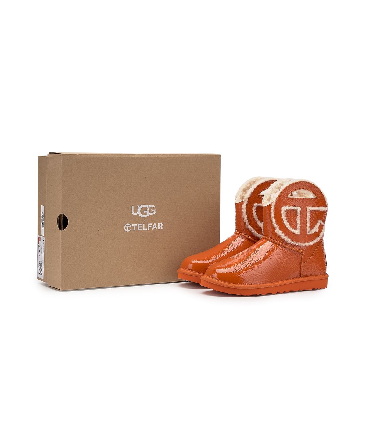 어그(UGG) [WOMEN] UGG X TELFAR 로고 미니 크링클 - 스파이시펌킨 /1155790SYP