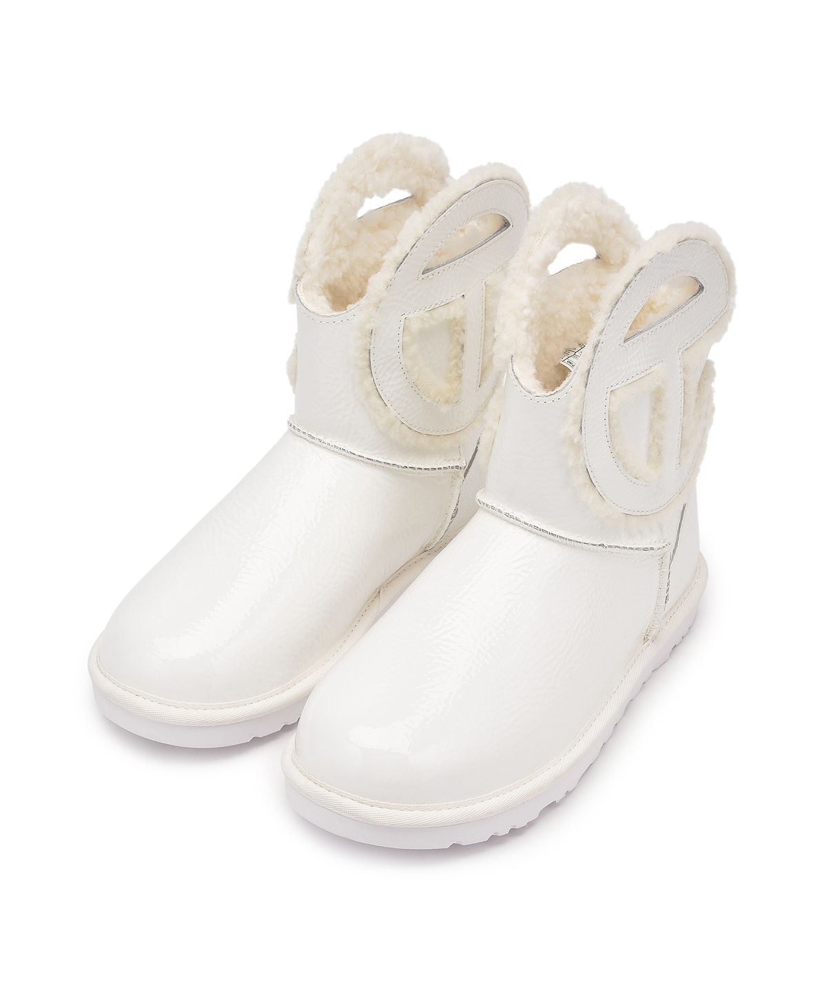 어그(UGG) UGG X TELFAR 로고 미니 크링클 W - 화이트/ 1155790WHT