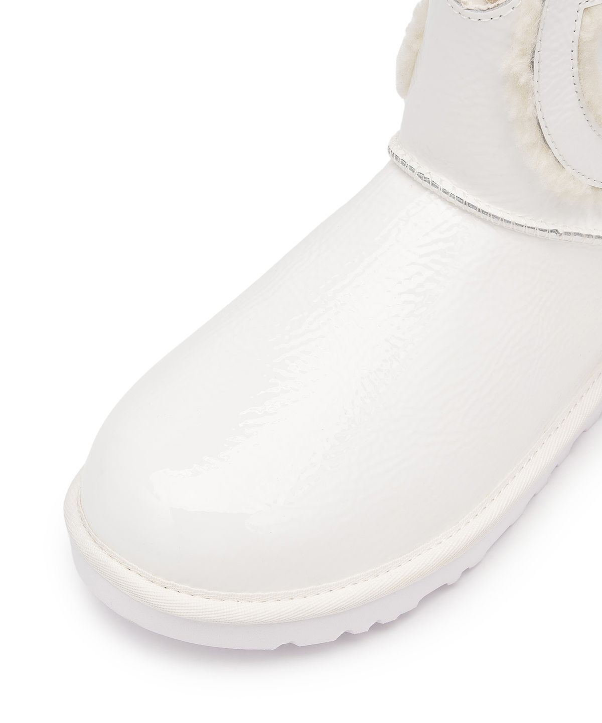 어그(UGG) UGG X TELFAR 로고 미니 크링클 W - 화이트/ 1155790WHT