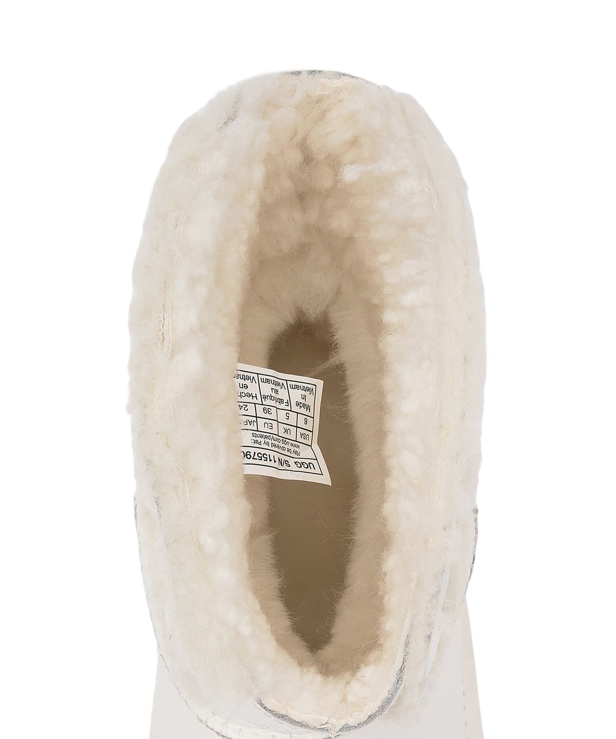어그(UGG) UGG X TELFAR 로고 미니 크링클 W - 화이트/ 1155790WHT