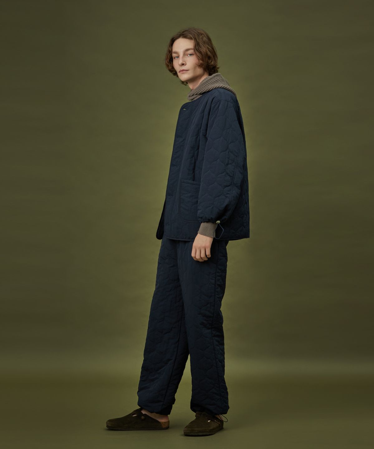 아템포(ATEMPO) QUILTING PADDING PANT_navy (men)