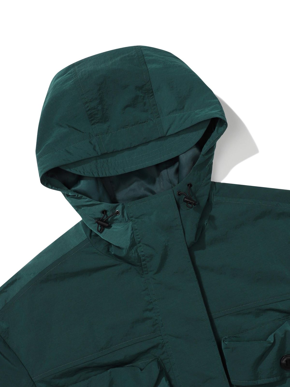 비비씨 어스(BBC EARTH) W 피쉬테일 2IN1 자켓_Teal Green