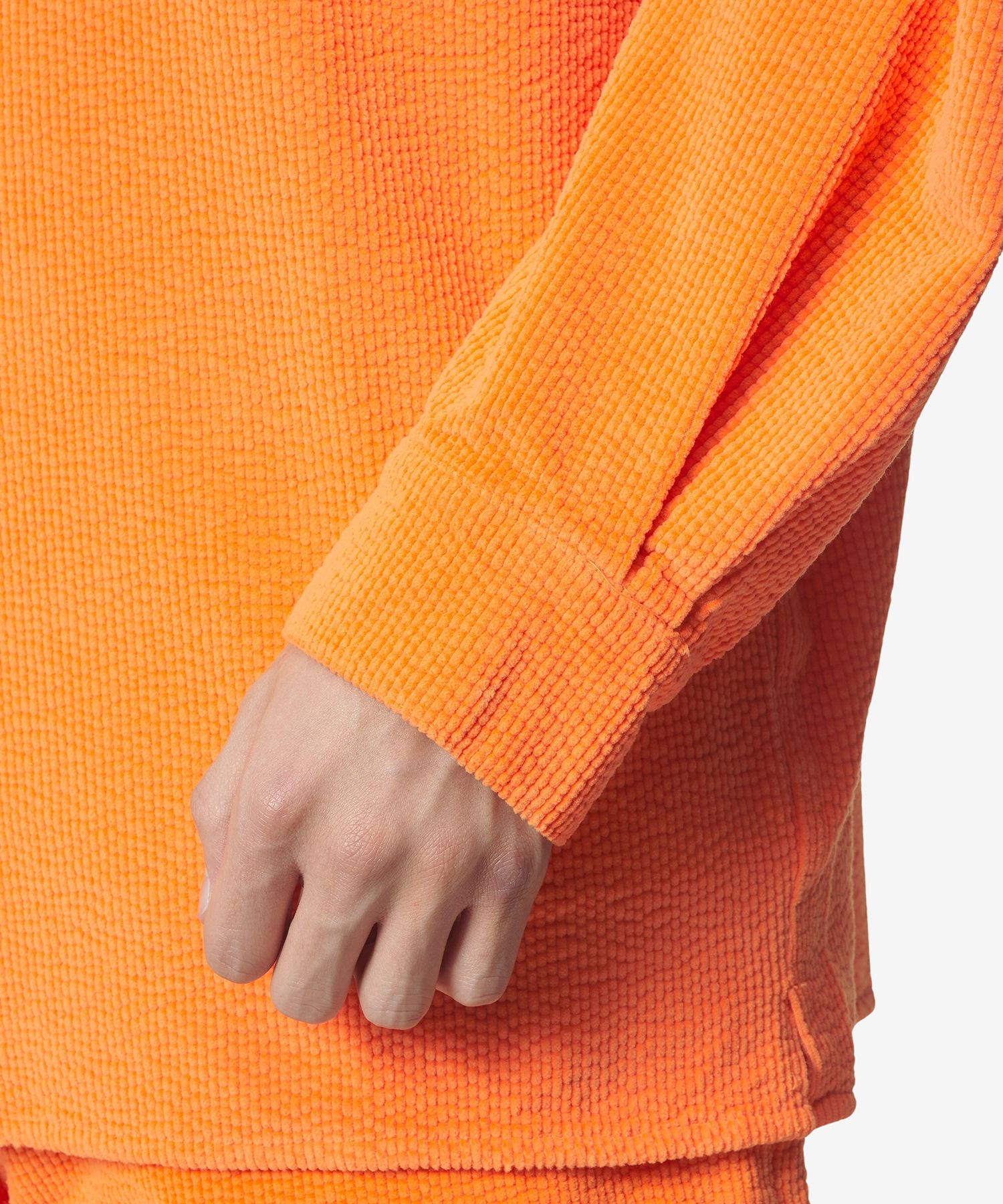 MUSINSA公式 | ERL Logo Embroidery Corduroy Shirt - Orange