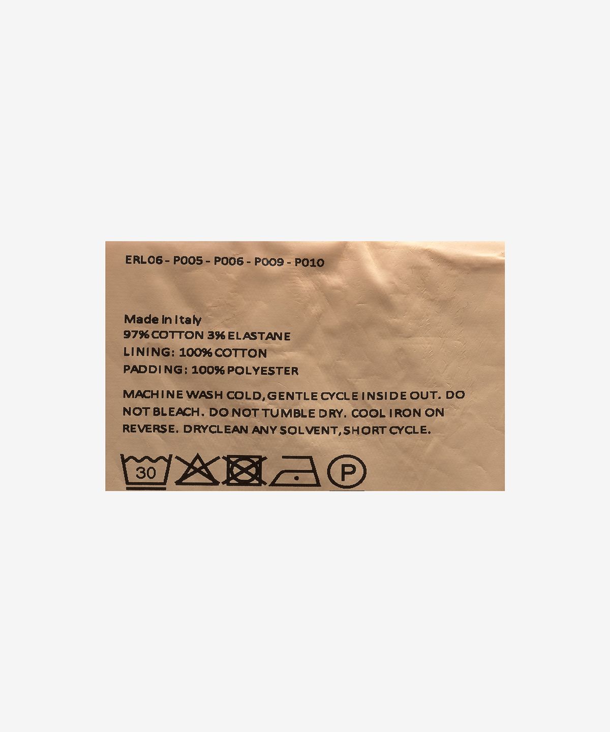 이알엘(ERL) 코듀로이 데님 쇼츠 팬츠 - 오렌지 / ERL06P010ORANGE