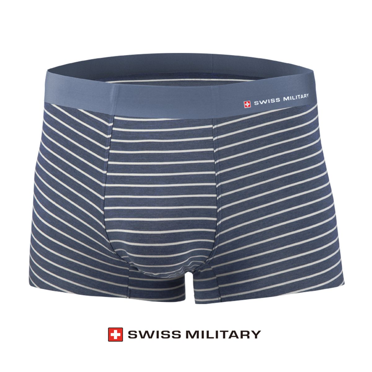 스위스밀리터리 언더웨어(SWISS MILITARY UNDERWEAR) 모달 스트라이프 심리스 남자팬티 5장세트