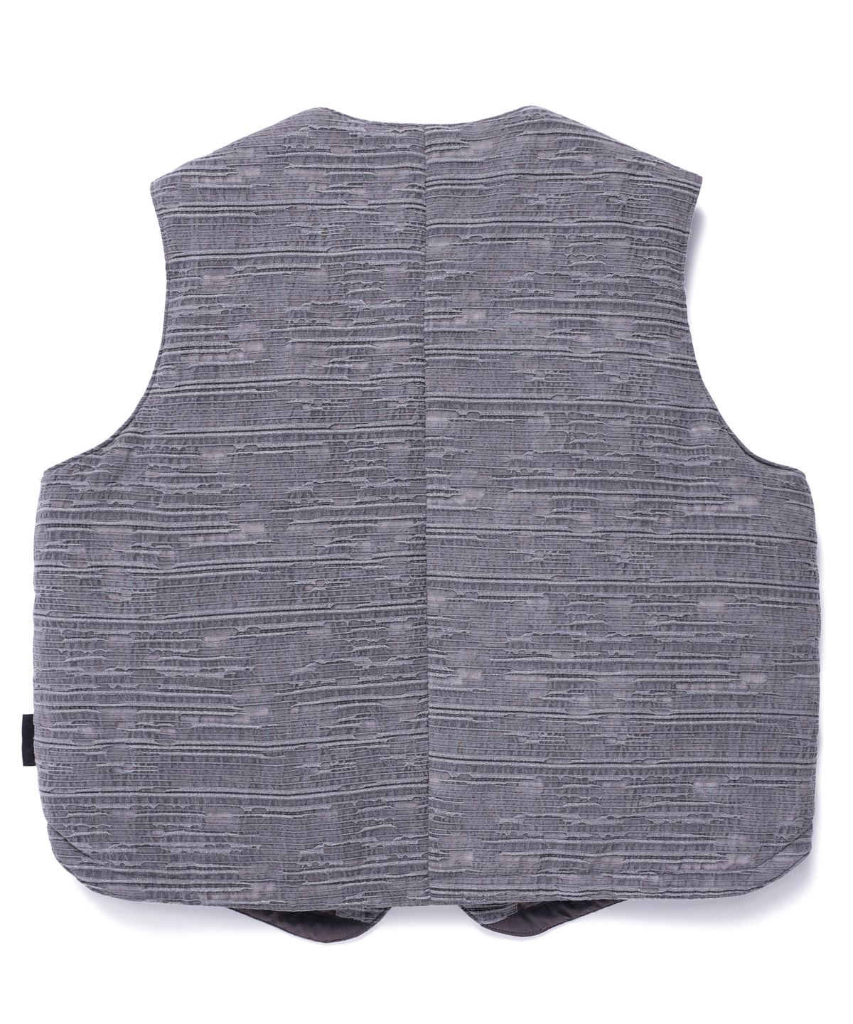 이스트서비스샵(eastserviceshop) Linen Dyed Padded Vest - Grey
