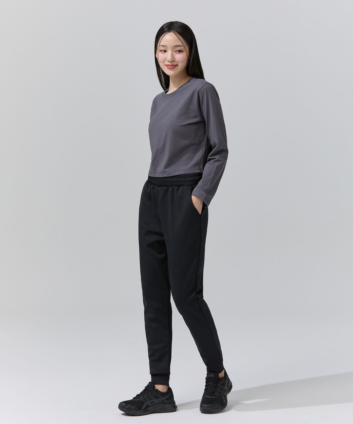 블랙몬스터핏(BLACK MONSTER FIT) 에어쿠션 기모 조거 팬츠 (BLACK) / BM220820