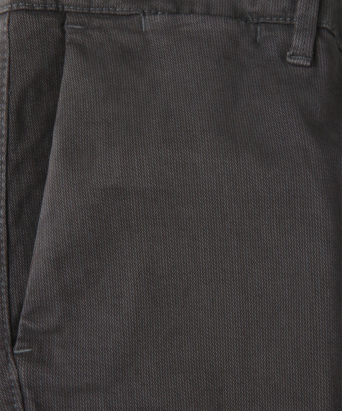 빠니깔레(PANICALE) 차콜 슬림핏 다잉 면 팬츠