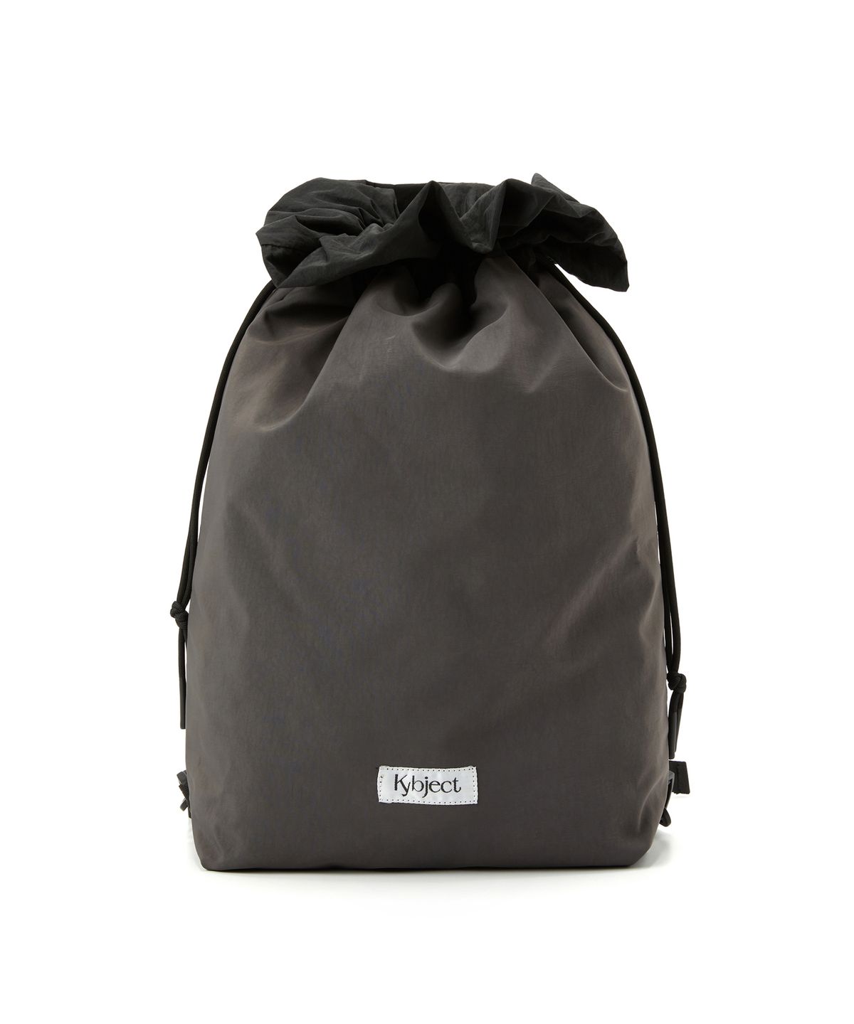 키브젝트(KYBJT) 플라워 스크런치 슬링 백팩 챠콜