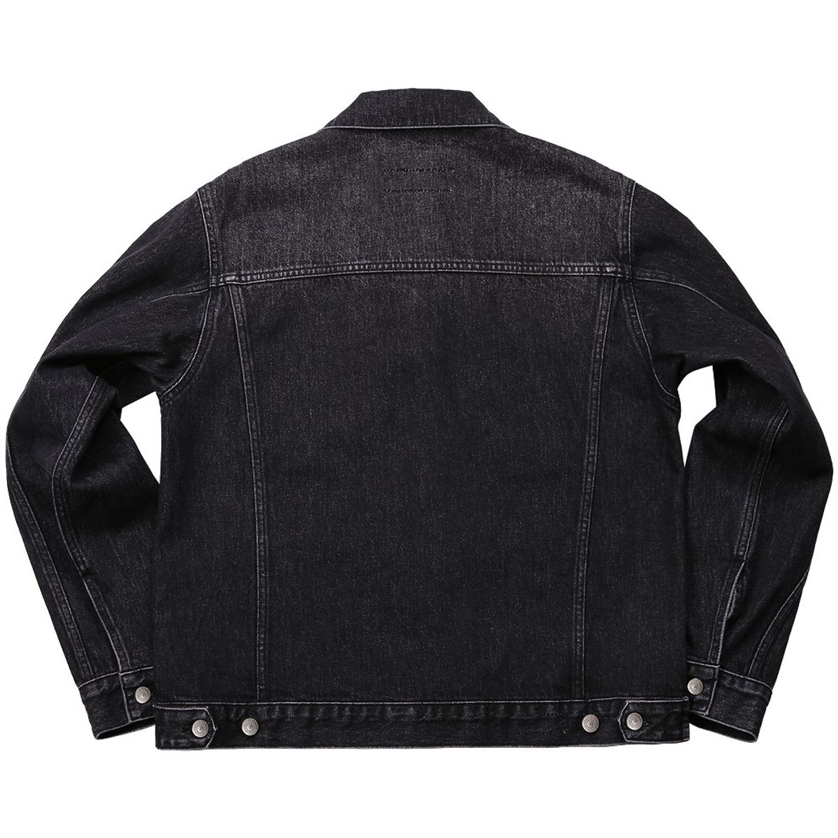 솔티(SORTIE) Cone denim Trucker Jacket (Black)