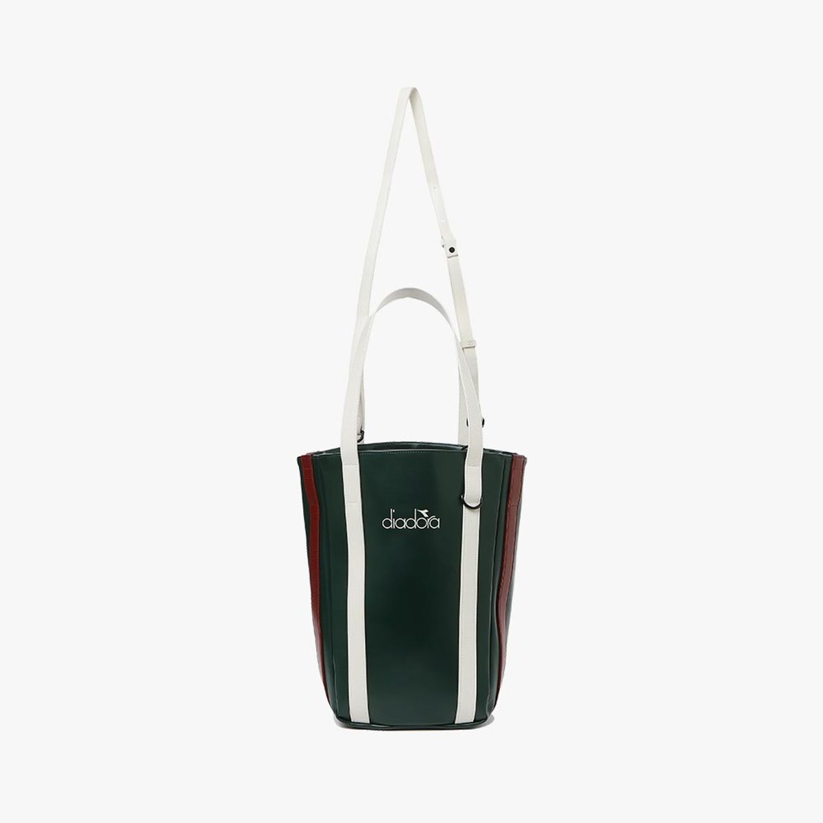 디아도라(diadora) 바스켓 토트백 DARK GREEN