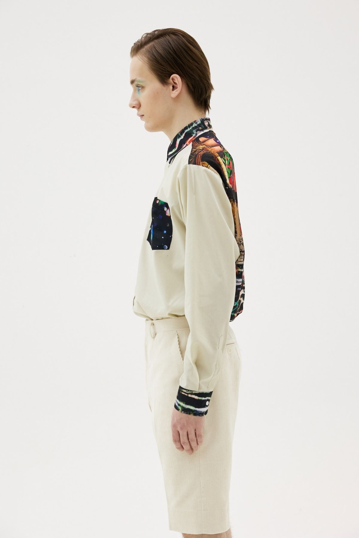 그리디어스(GREEDILOUS) Garden Contrast Shirt