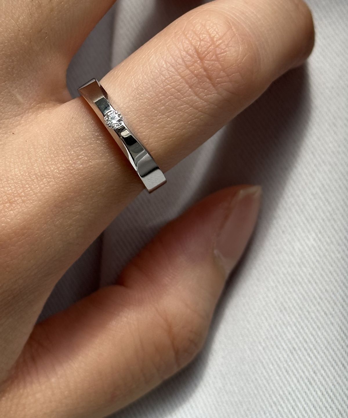 바라두(BARADU) 925 Classic burnt bold ring