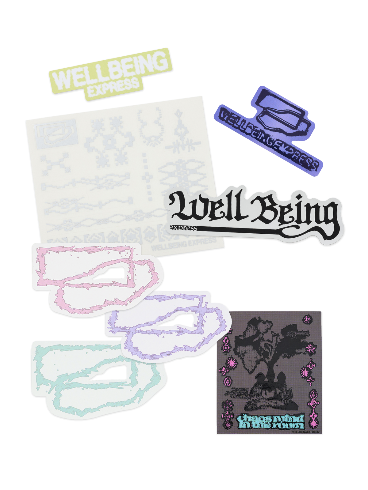 웰빙익스프레스(WELLBEING EXPRESS) Season Sticker Pack Multi