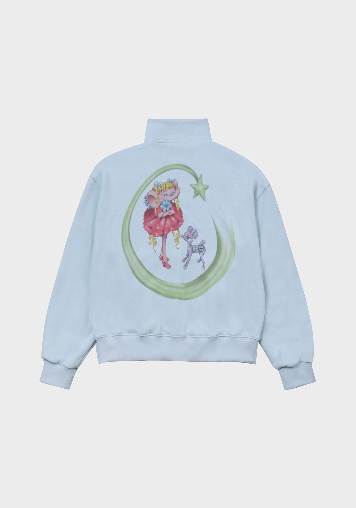 라세레모니(LACEREMONIE) EMA X LCM ZIPUP / BLUE