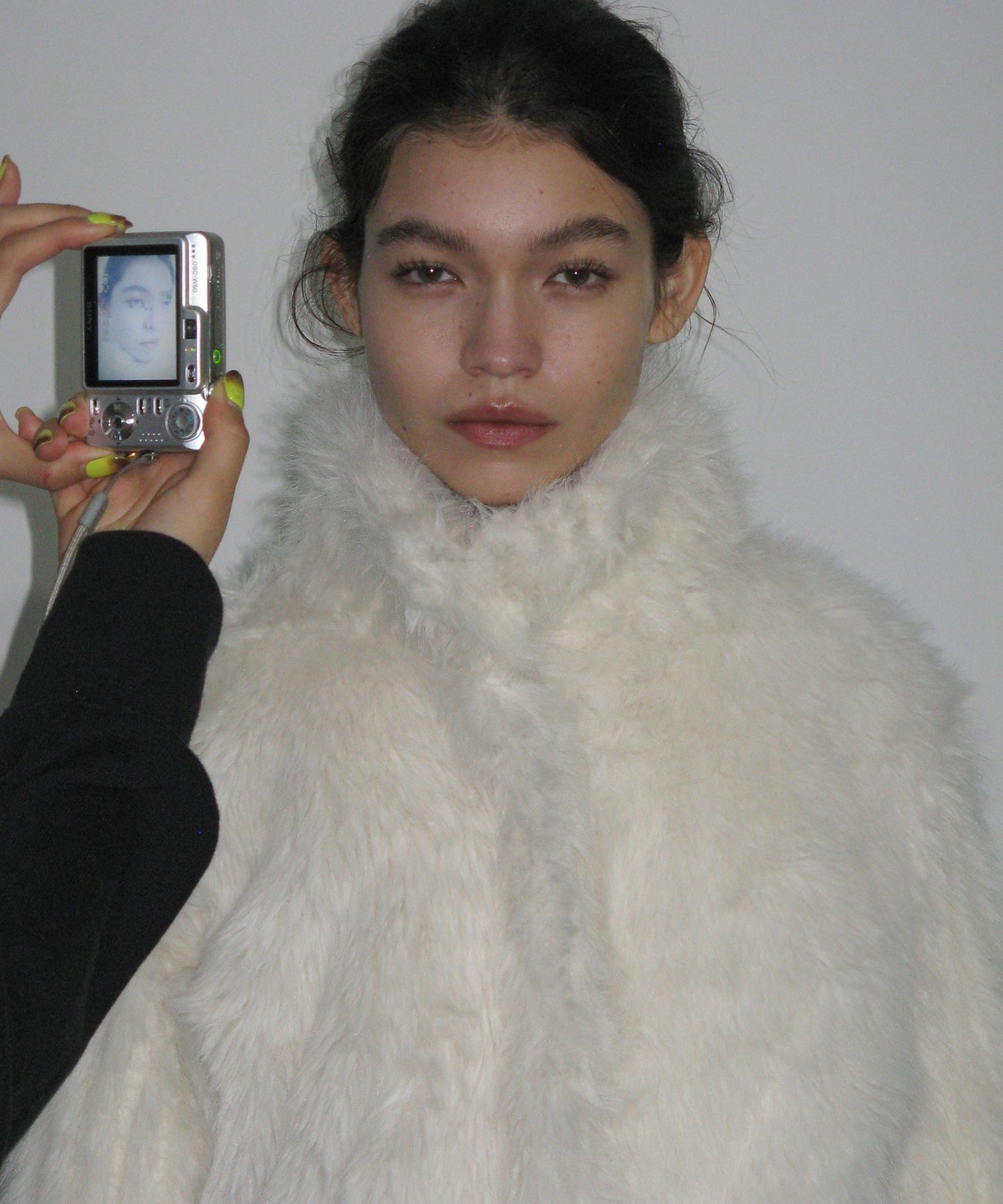 PARTIMENT WOMEN パルティメントウィメン ファーコート アイボリー