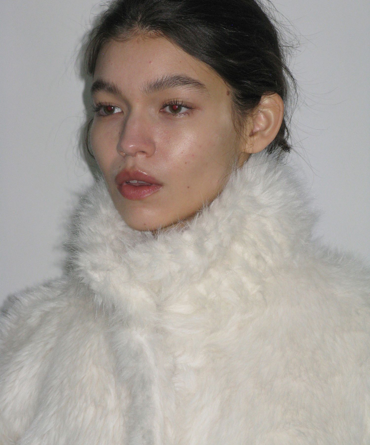 【在庫ラスト】PARTIMENTO WOMEN ファージャケット　アイボリー① 在庫ラスト】PARTIMENTO WOMEN ファージャケット アイボリー①