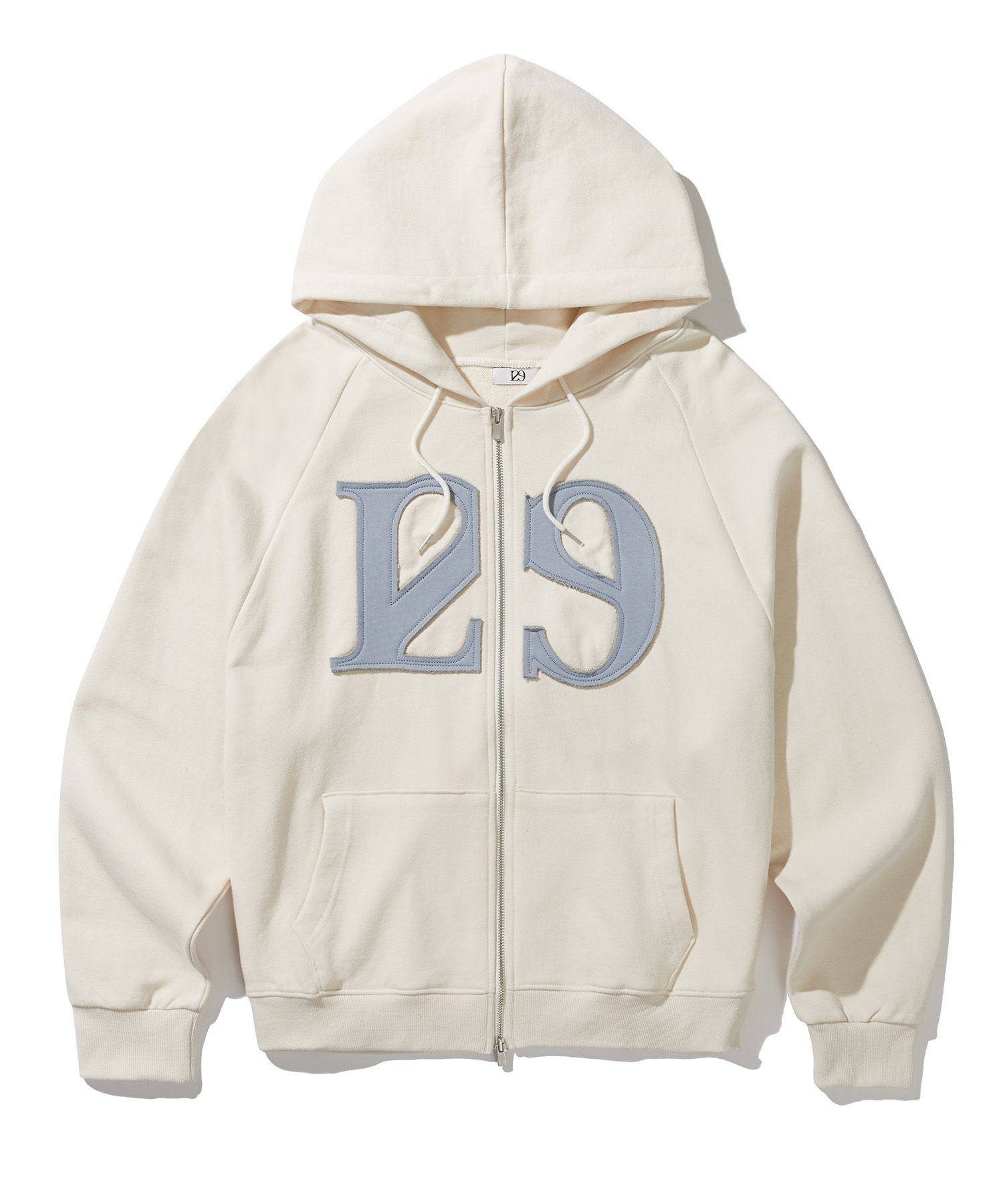 illigo 129 Logo Patch Hooded Zip-up Mサイズ ILLIGO】129 Logo Patch Hooded Zip-Up ジップアップパーカー
