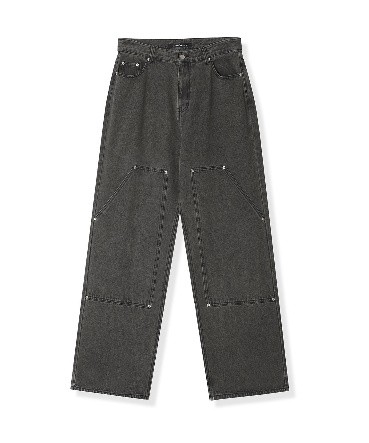 어반드레스(AVANDRESS) Carpenter Pocket Denim Pants BLUE