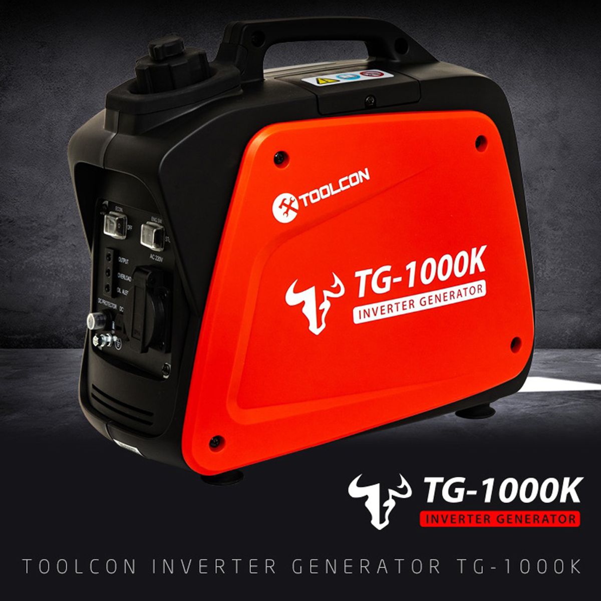 툴콘(TOOLCON) 인버터 저소음 발전기 / TG-1000K