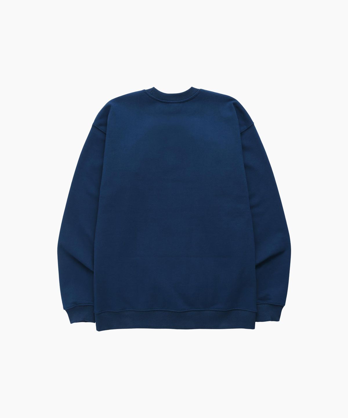 미나수(MENASOO) UNISEX CLASSIC EMBLEM SWEATSHIRT_NAVY