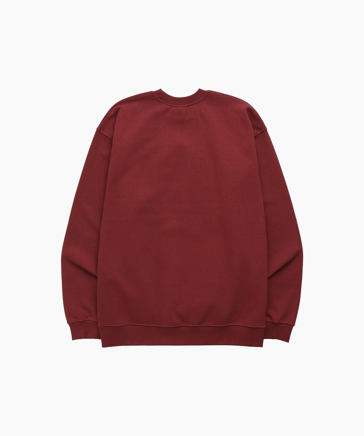 미나수(MENASOO) UNISEX CLASSIC EMBLEM SWEATSHIRT_RED