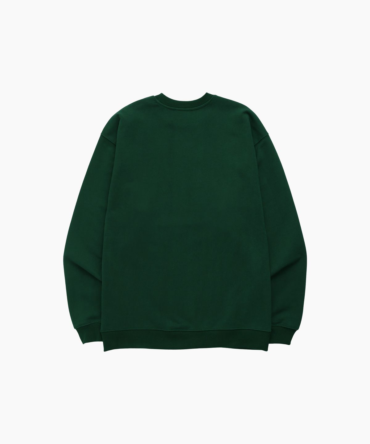 미나수(MENASOO) UNISEX CLASSIC EMBLEM SWEATSHIRT_GREEN