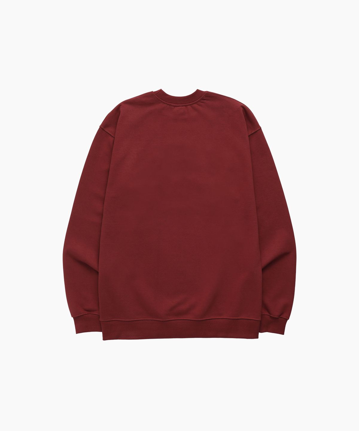 미나수(MENASOO) UNISEX MNS34 APPLIQUE SWEATSHIRT_RED