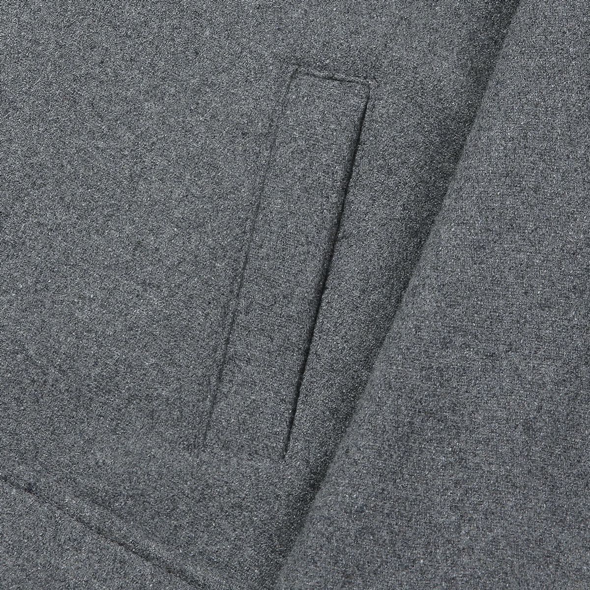 솔티(SORTIE) Bonheur Wool Balmacaan Coat (Gray)