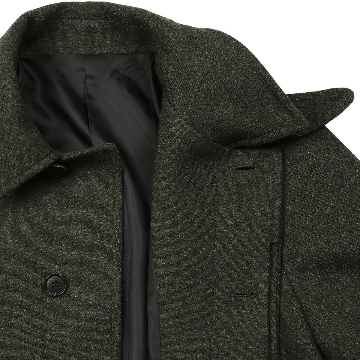 솔티(SORTIE) Bonheur Wool Balmacaan Coat (Khaki)