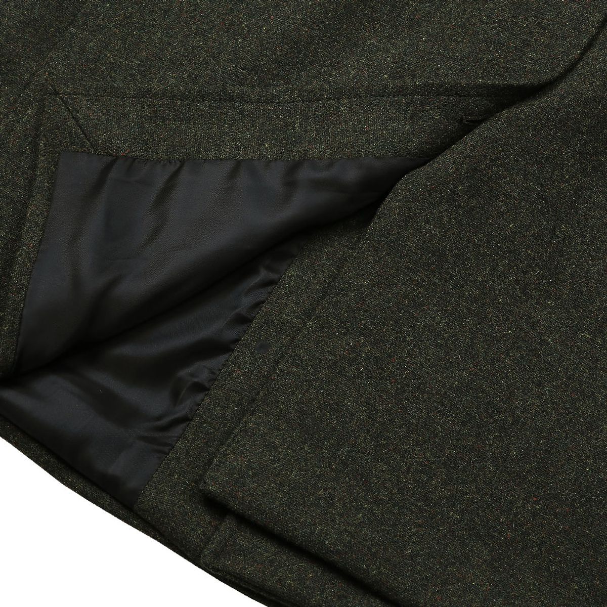 솔티(SORTIE) Bonheur Wool Balmacaan Coat (Khaki)