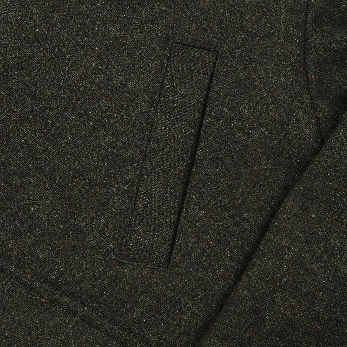 솔티(SORTIE) Bonheur Wool Balmacaan Coat (Khaki)
