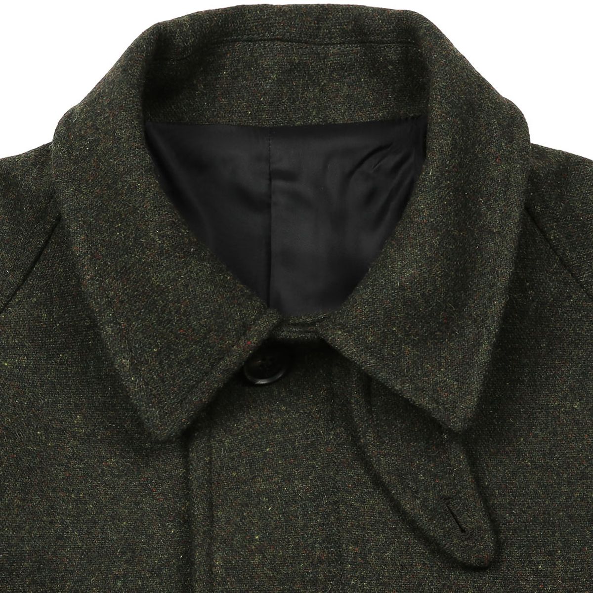 솔티(SORTIE) Bonheur Wool Balmacaan Coat (Khaki)