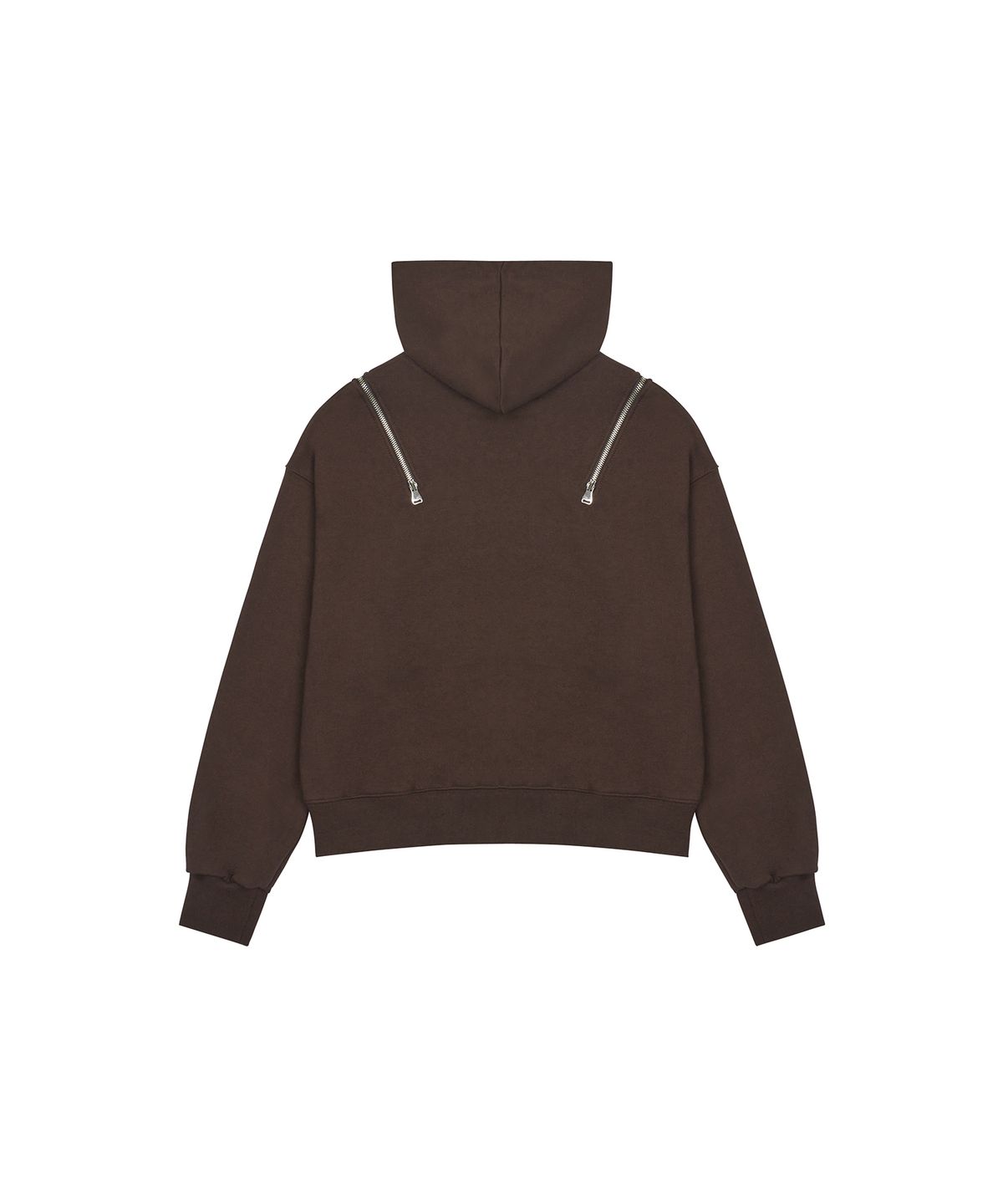 러브이즈트루(LUVISTRUE) AM ZIPPER HOODIE(BROWN)