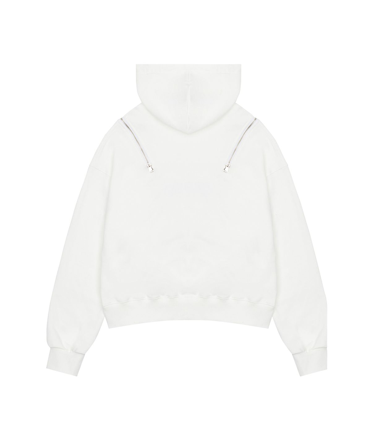 러브이즈트루(LUVISTRUE) AM ZIPPER HOODIE(WHITE)