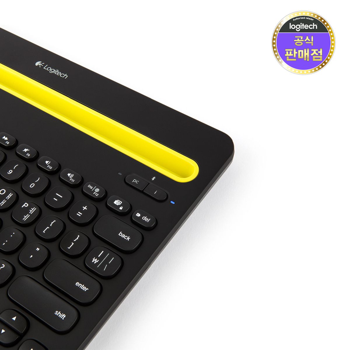 로지텍(LOGITECH) 로지텍코리아 K480 무선 블루투스 키보드 멀티페어링
