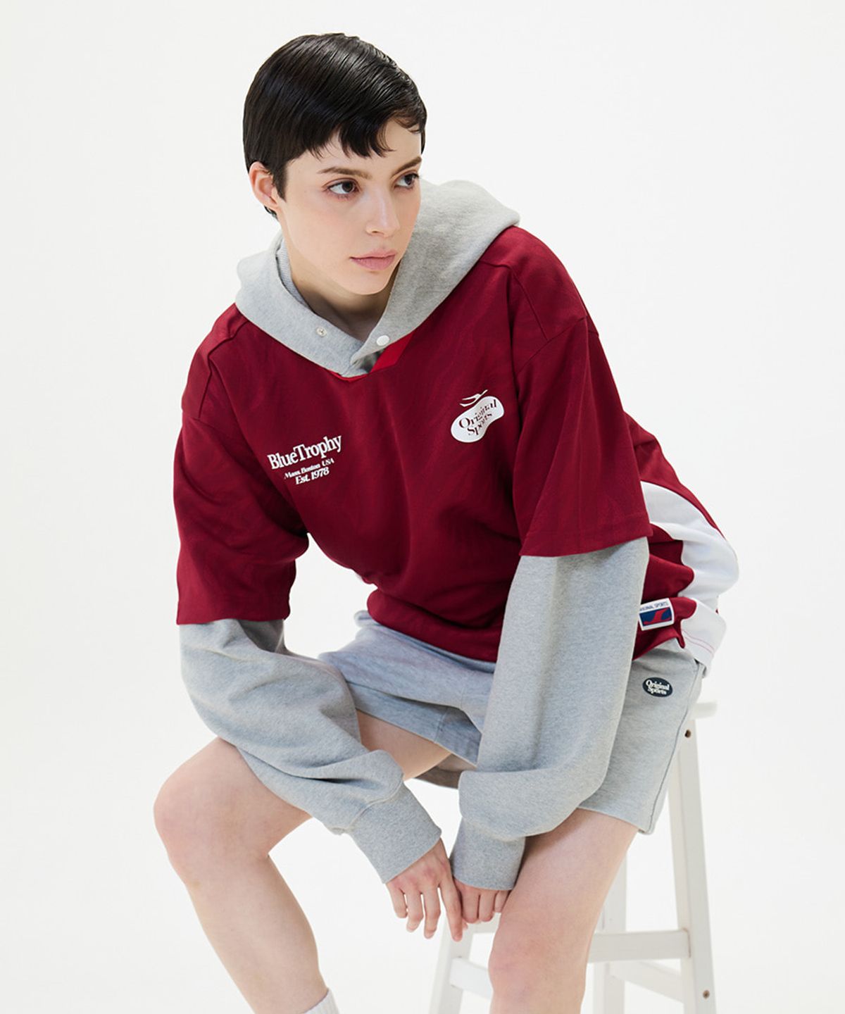 프로-스펙스(PRO-SPECS) HALF SLEEVE SPORTS JERSEY REDE