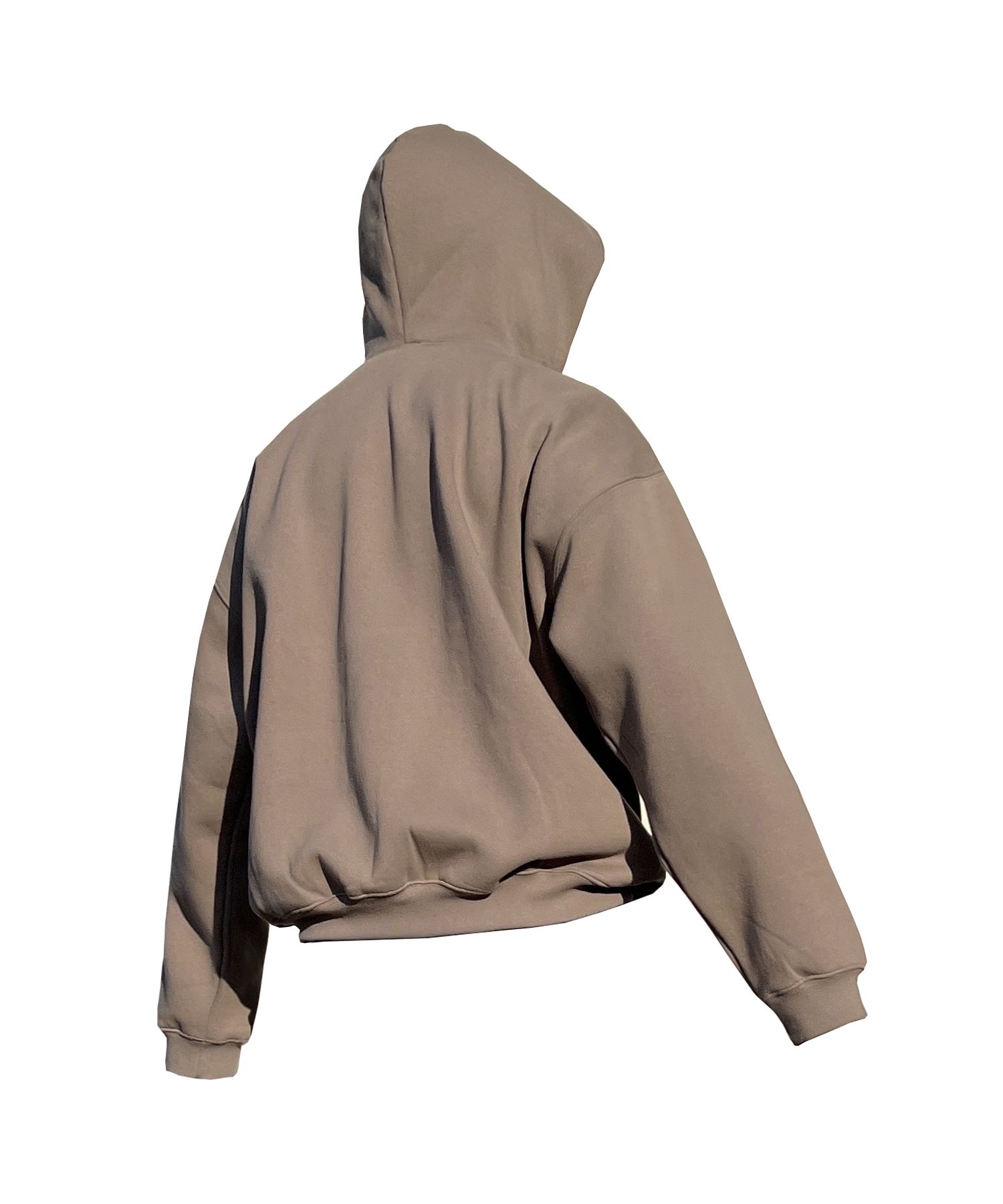 ATTENTIONROWのSolid Curve Tunnel Oversized Fit Setup Hoodie ATTENTIONROWのSolid Curve Tunnel Oversized Fit Setup Hoodie