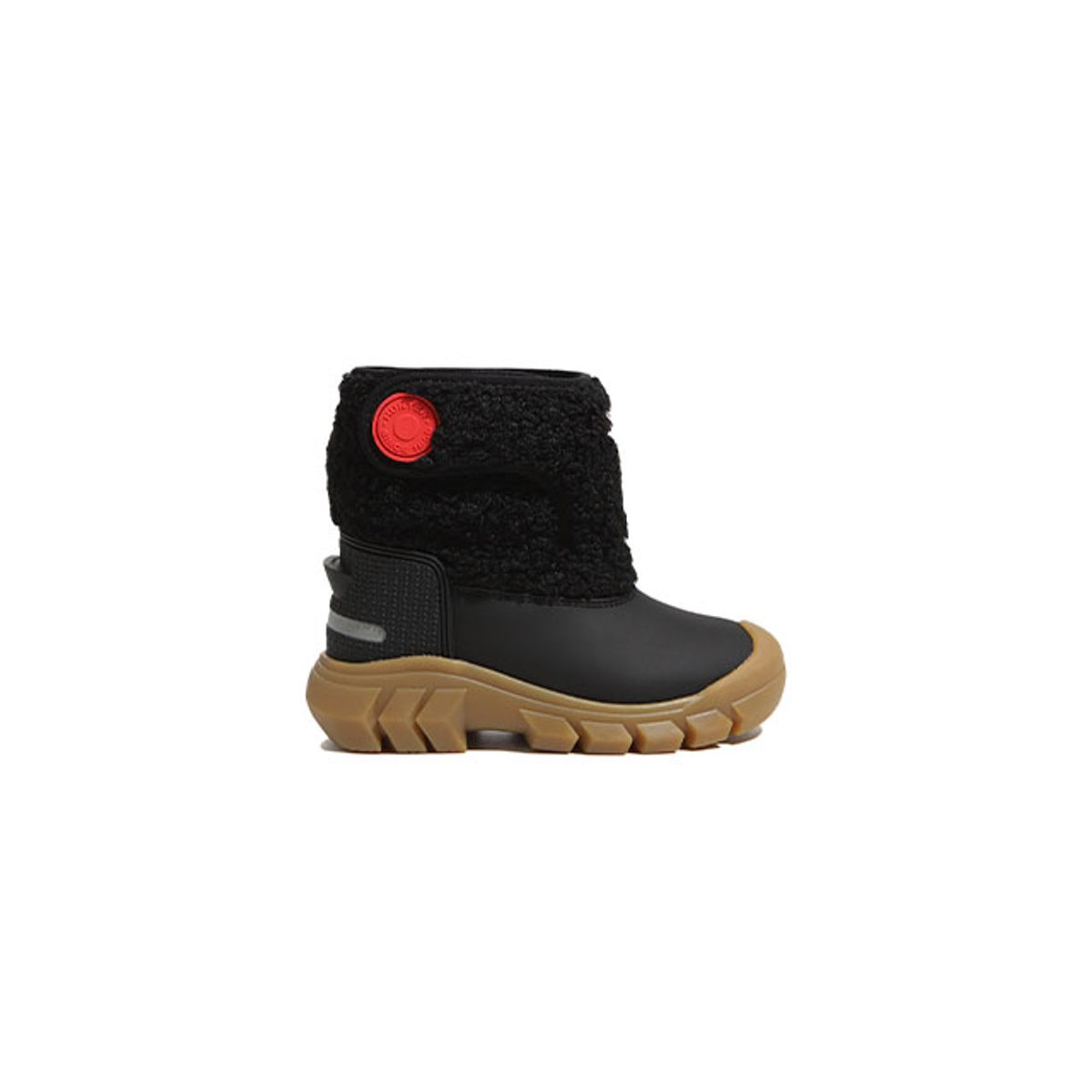 헌터 키즈(HUNTER KIDS) [KIDS] 인트레피드  부클 스노우부츠 - 블랙 KFT5000PTPBUU