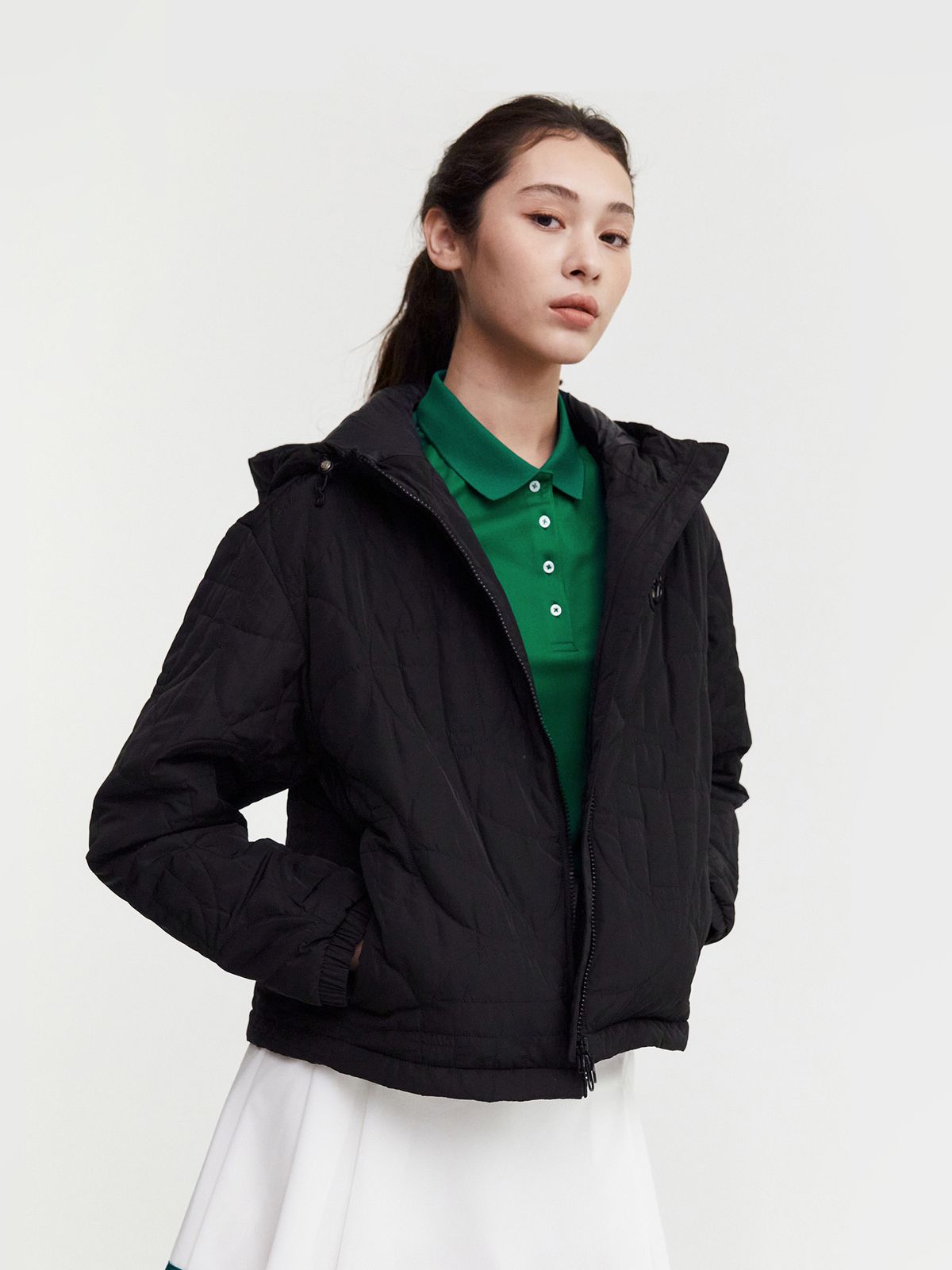 세르지오 타키니(SERGIO TACCHINI) W 리조트 패딩 점퍼 (Black)