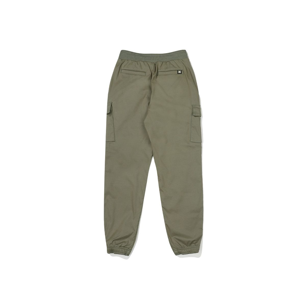 코닥(KODAK) 에센셜 우븐 디본딩 기모 슬림 카고 조거 팬츠 우먼 KHAKI