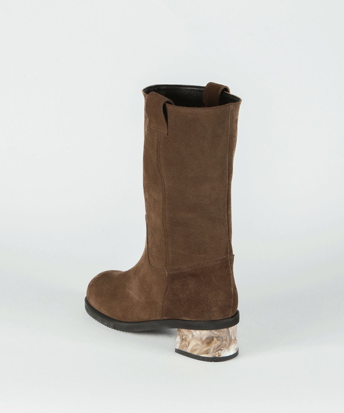 트윗비피(TWVP) 문 업사이클 힐 미들부츠 Moon Upcycle Heel... 문 업사이클 힐 미들부츠  Moon Upcycle Heel Middle Boots 23F44CO... 