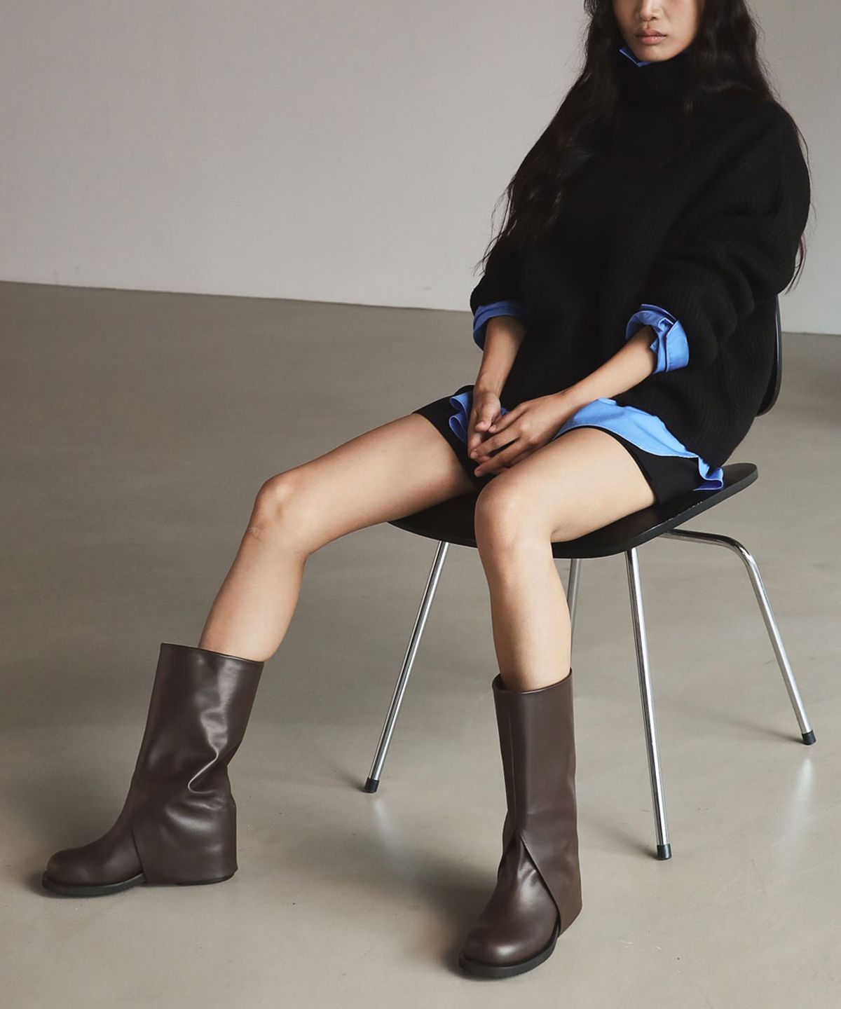 트윗비피(TWVP) 문 워머 미들부츠 Moon Warmer Middle Boot 23F52BR
