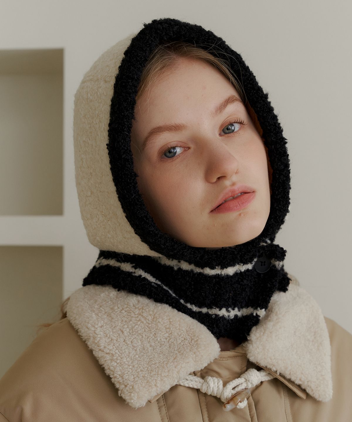 엽페(YUPPE) COLOR KNIT BARACLAVA (4 colors)