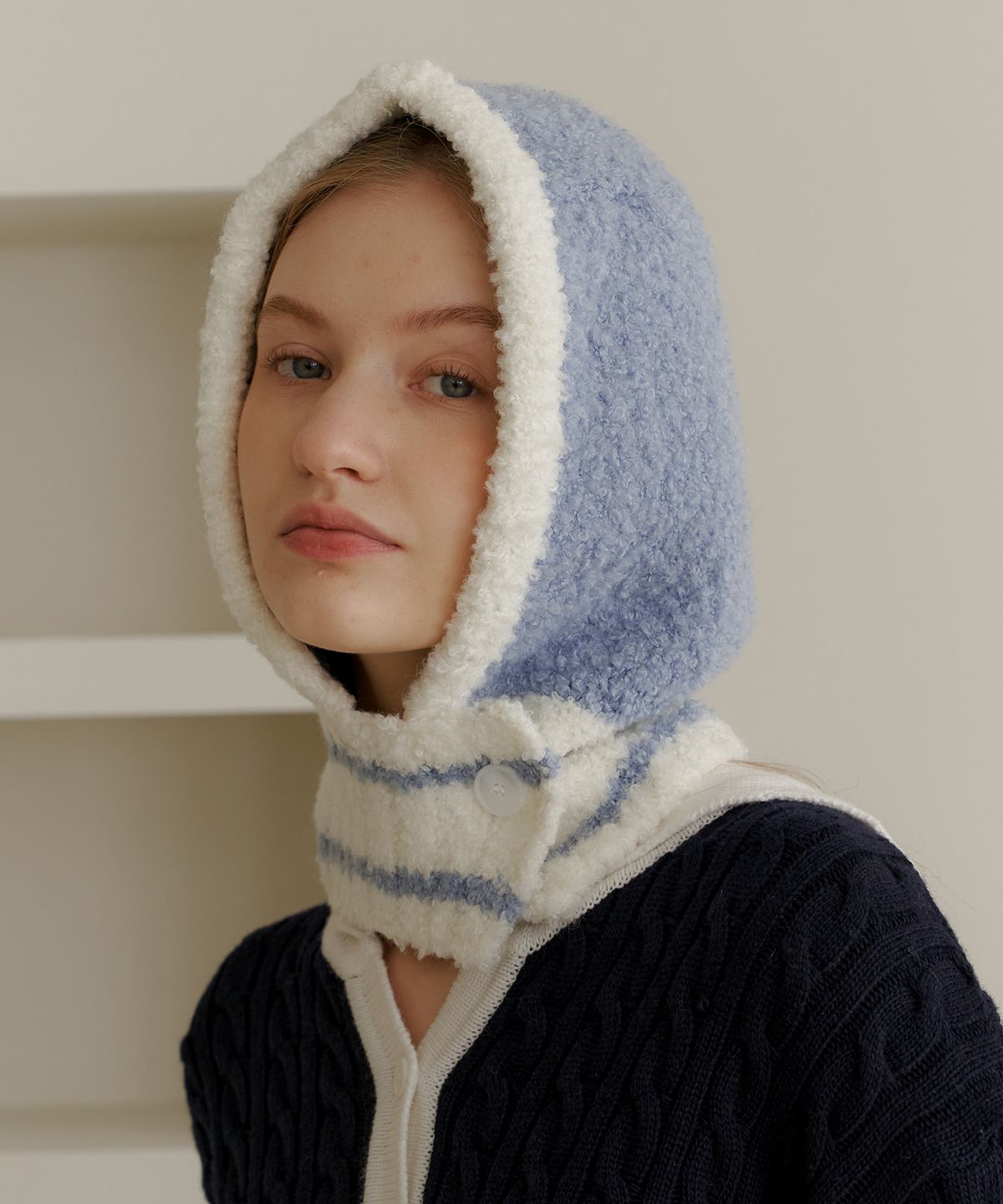 엽페(YUPPE) COLOR KNIT BARACLAVA (4 colors)